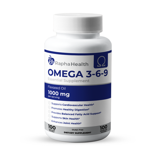 OMEGA 3-6-9 (FLAXSEED OIL) | ESSENTIAL SUPPLEMENT